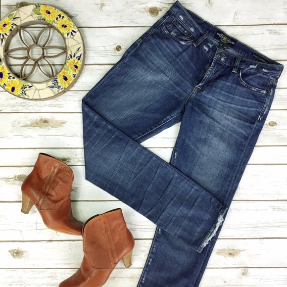Lucky Brand Denim - Lucky Brand Sweet N Straight Old Red Robin Jeans